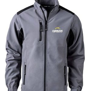 NFL Los Angeles Chargers Men's Softshell Jacket, S